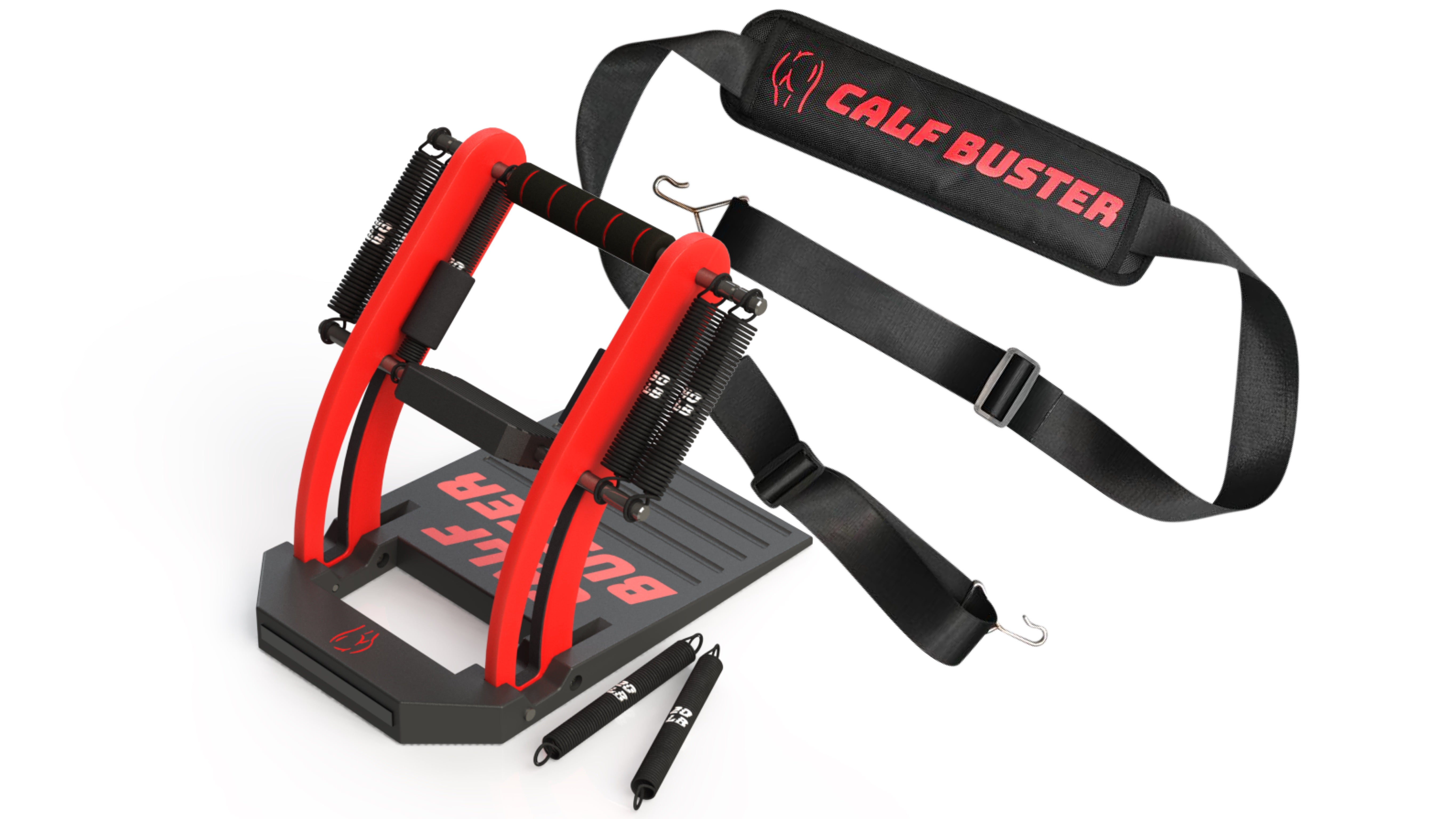 Calf Buster V2 - Calf Extension Machine for Calf Growth, Strength, Rehab, Ankle Strength